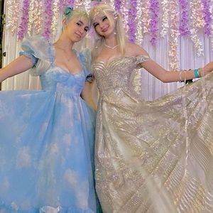 Selkie Head in the Clouds Ritz Gown, Size M